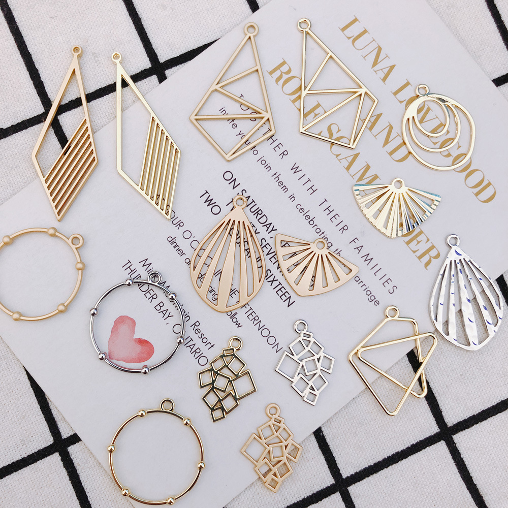 Color Preservation Alloy Accessories Geometry Diamond Accessories