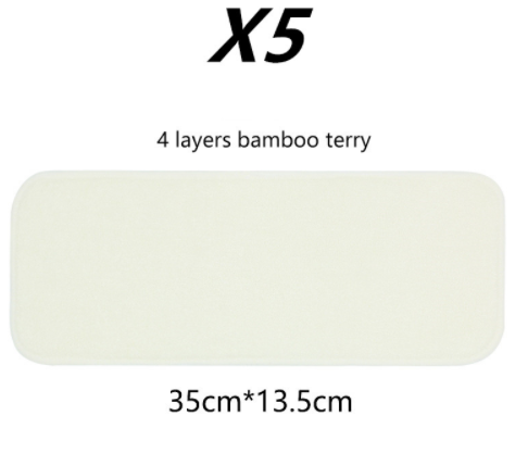 4layers bamboo terry beige