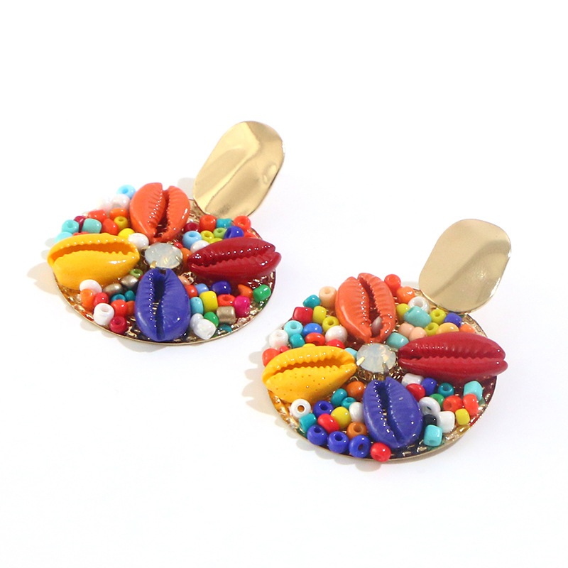 Personality Exaggerated Shell Earrings