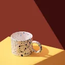 White Blue Dots