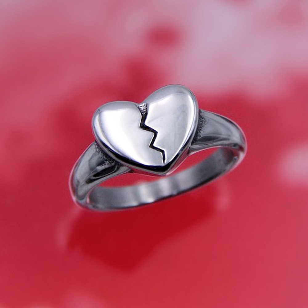 Flame Head Happy Chrysanthemum Heartbreak Ring