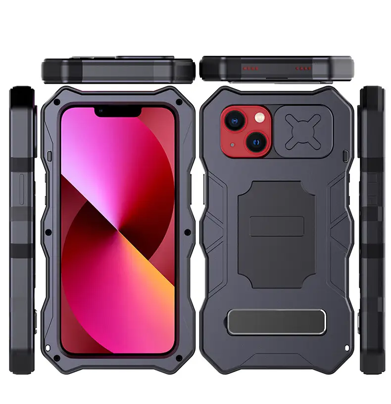 Drop-proof And Shockproof Silicone Sleeve Mirror Guard With Bracket