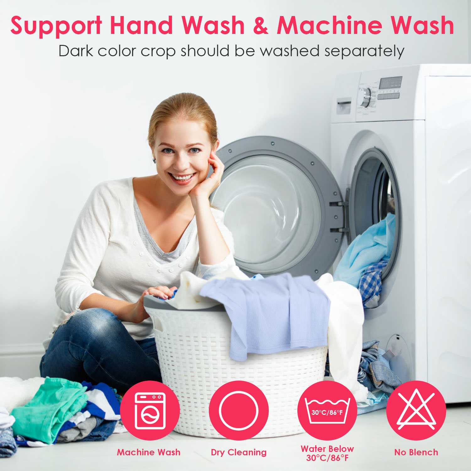 3 Pack Women Crop Basic Tank Top Ribbed Knit Sleeveless Round Neck 9 Color Machine Wash Summer Crop S To XL - Image 7