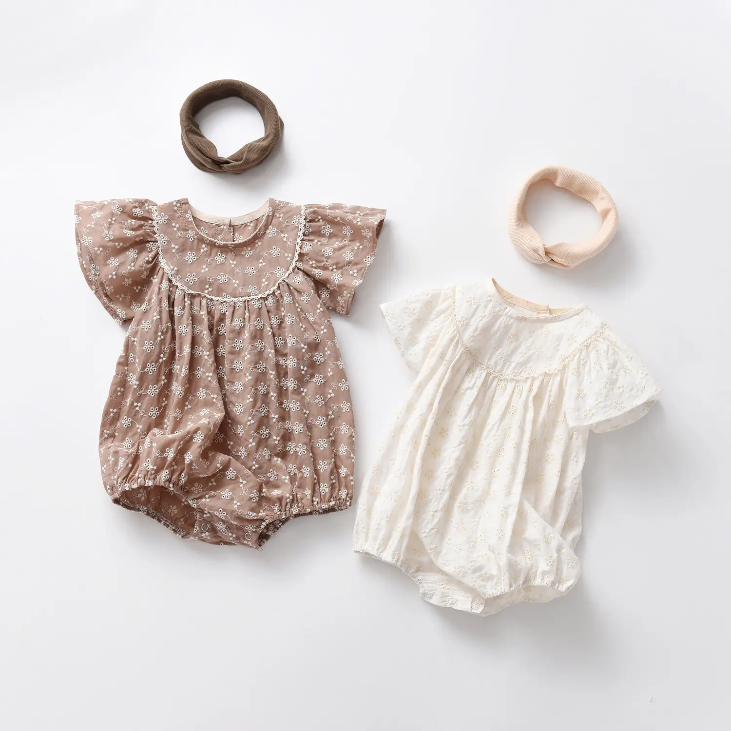Summer New Style Lace Triangle Romper Girl