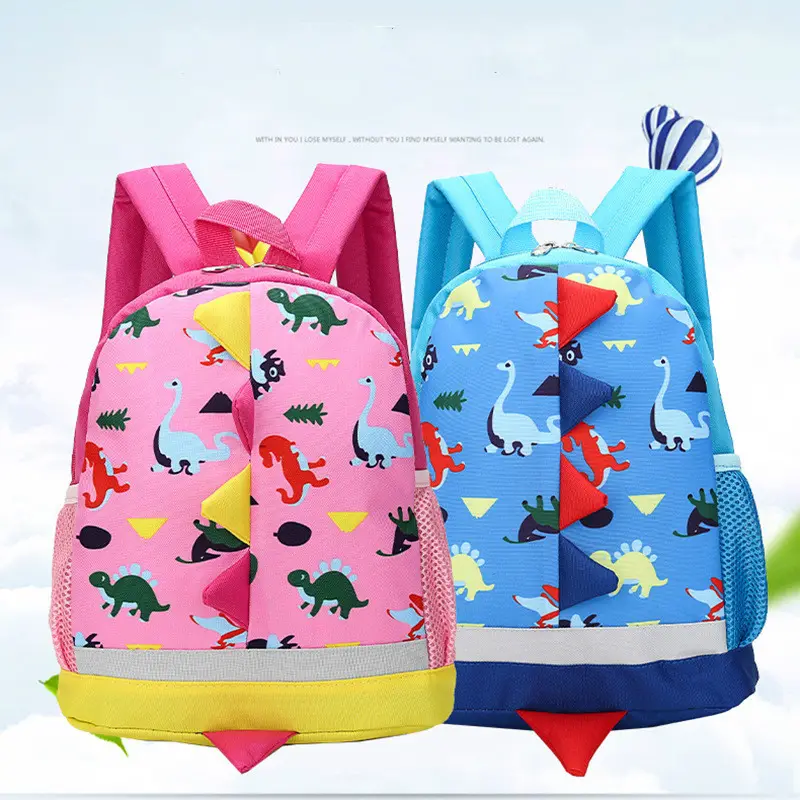 Cartoon Dinosaur Children's Bag Kindergarten Schoolbag Men's