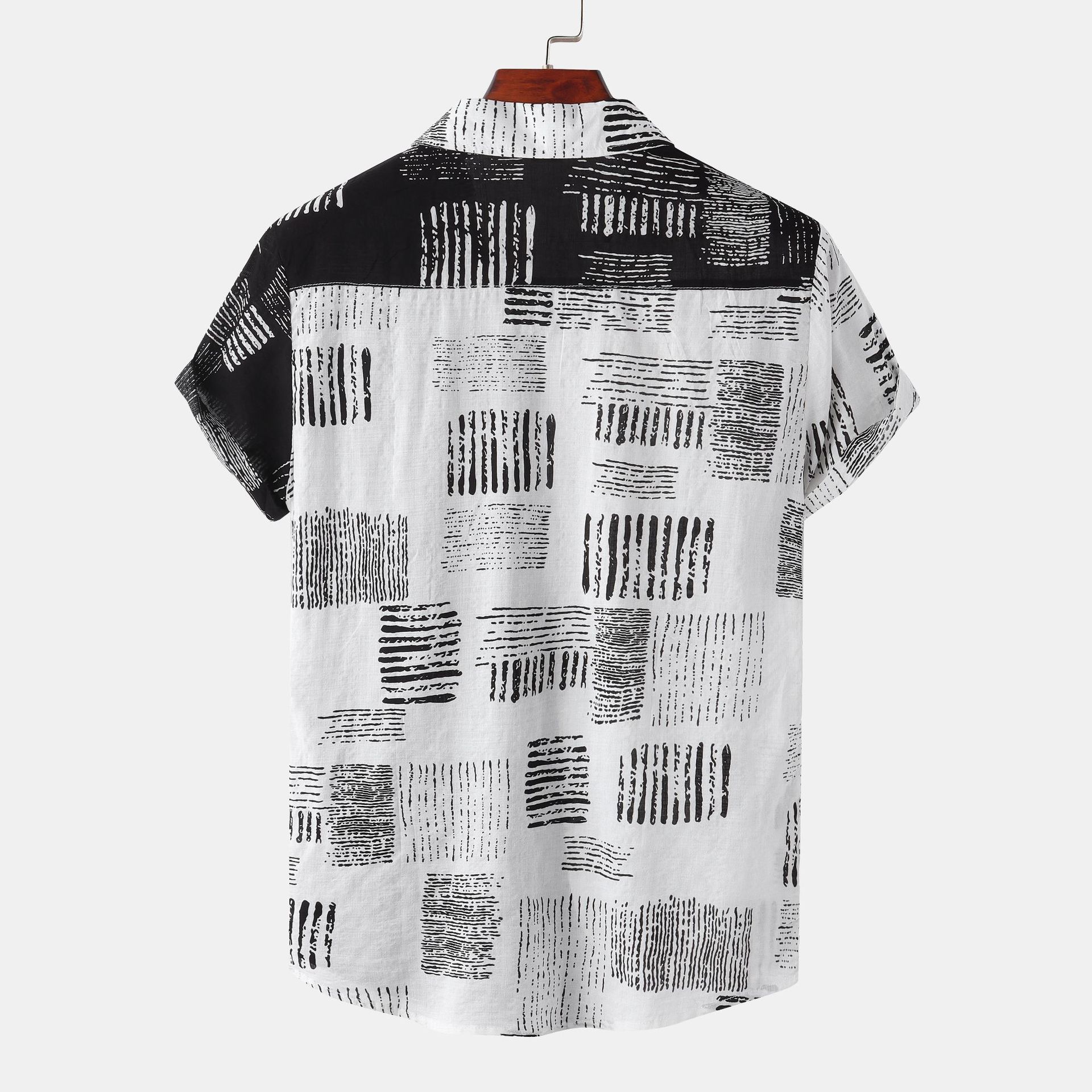 Title 23, Nieuw Hawaiian Style shirt met digitale print, ...