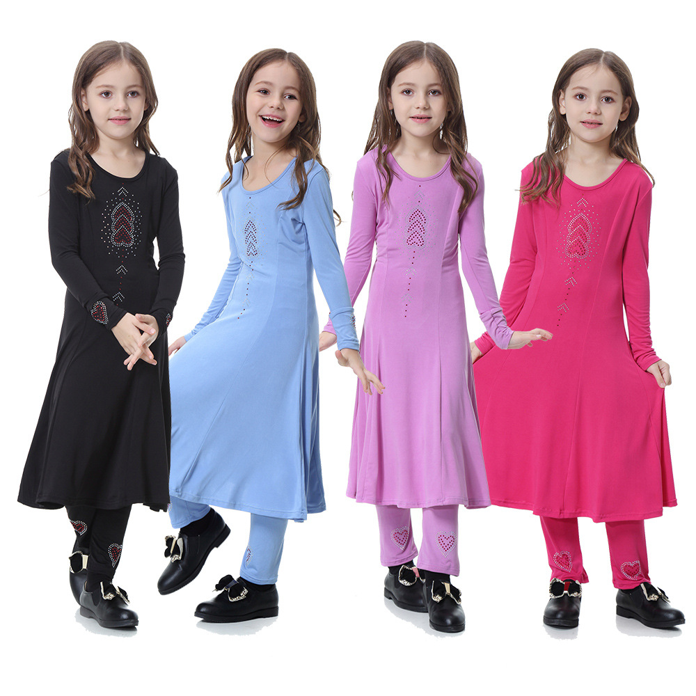 Girls' Fashion Personality Set Dress