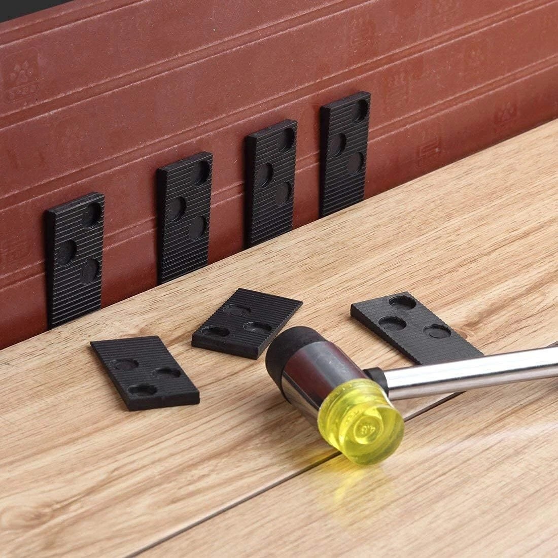 24pcs Wood Flooring Laminate Installation Floor Fitting Kit