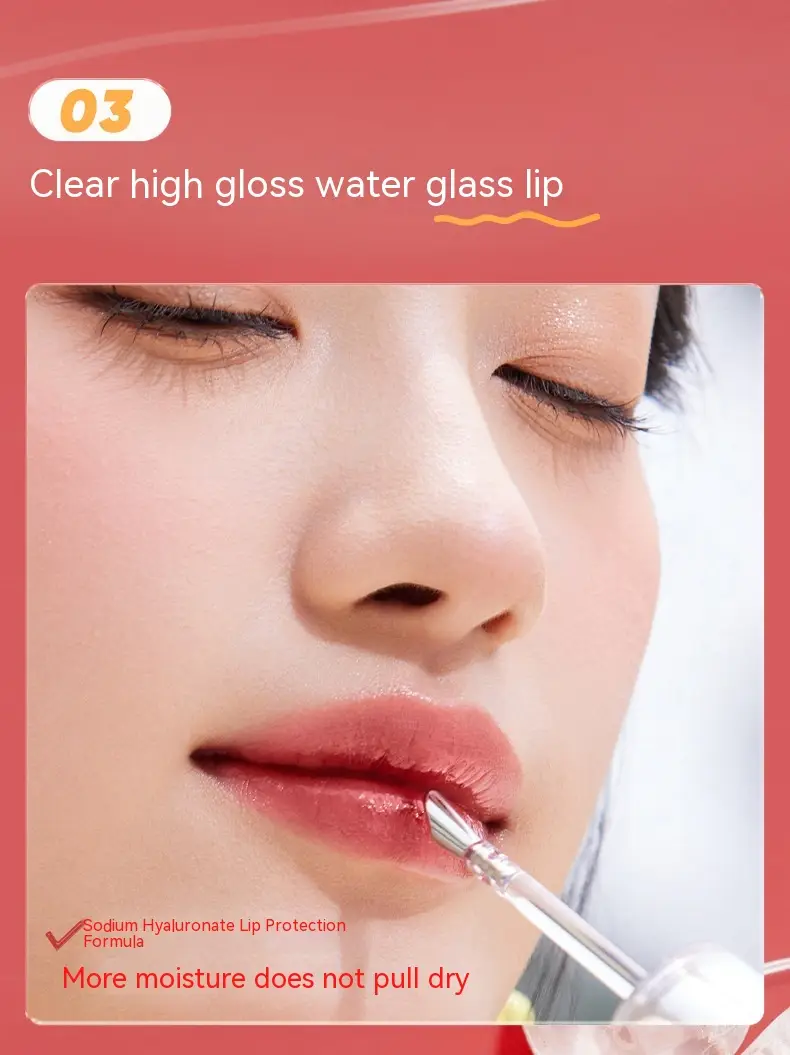 Lip Dew Mirror Water Gloss Lip Dew Is Not Easy To Fade