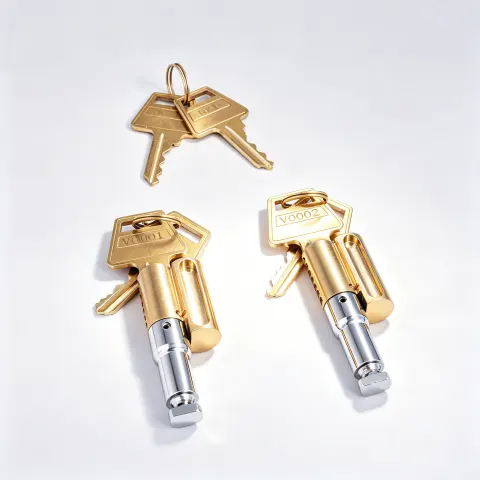 High Security 6 Pins Euro Cylinder Lock Master Key