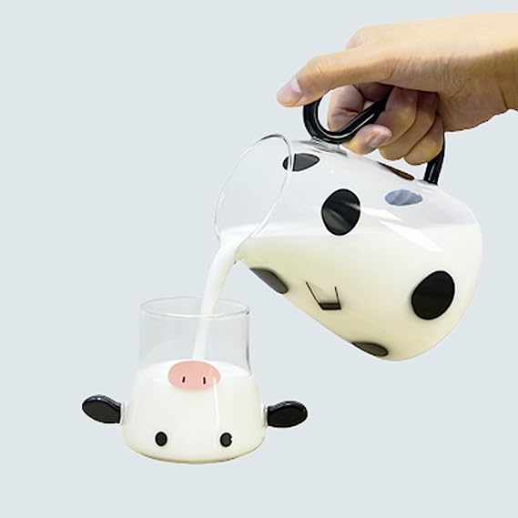 Cow Carafe Pitcher Image