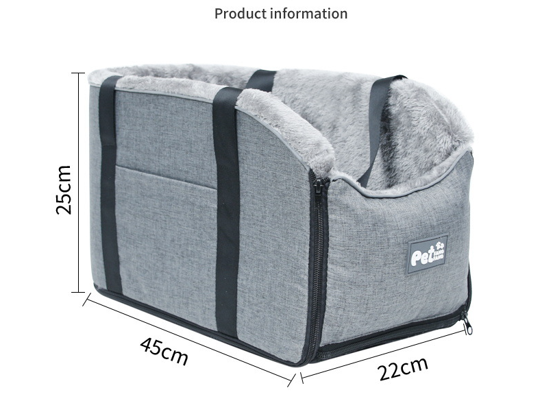 Title 1, Car Cat Kennel Central Control Bag Pet Handbag ...