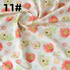 Soft Thin Skirt Plant Flower Pastoral Fabric Cotton - 11 Style - View 1