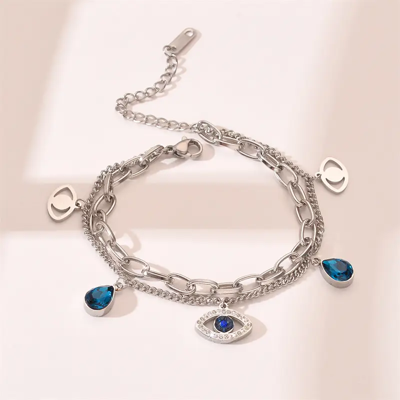 Simple And Colorless Fashion Bracelet