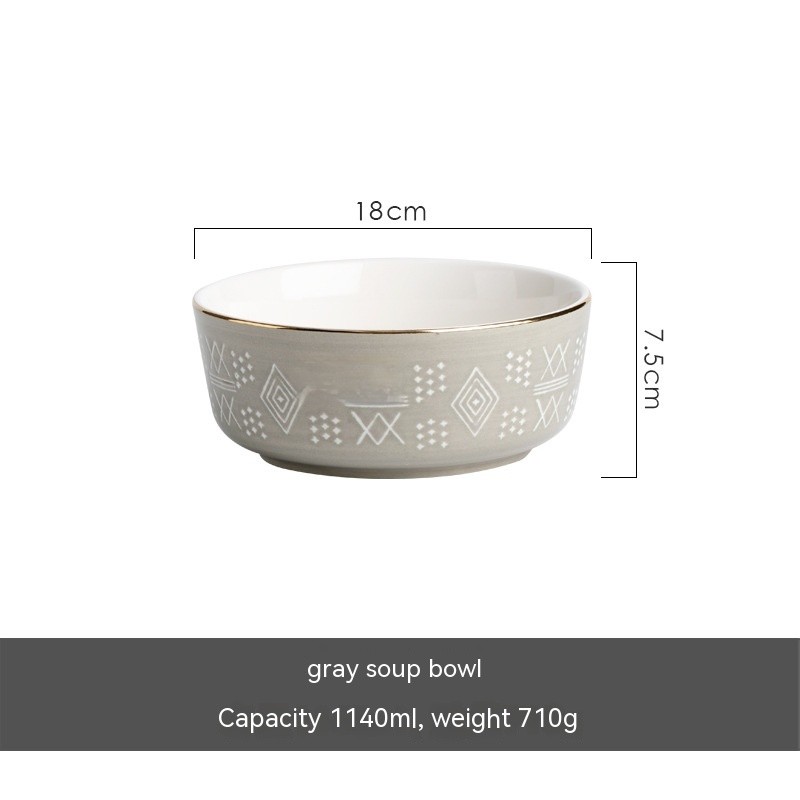 7 Inch Beveled Edge Bowl