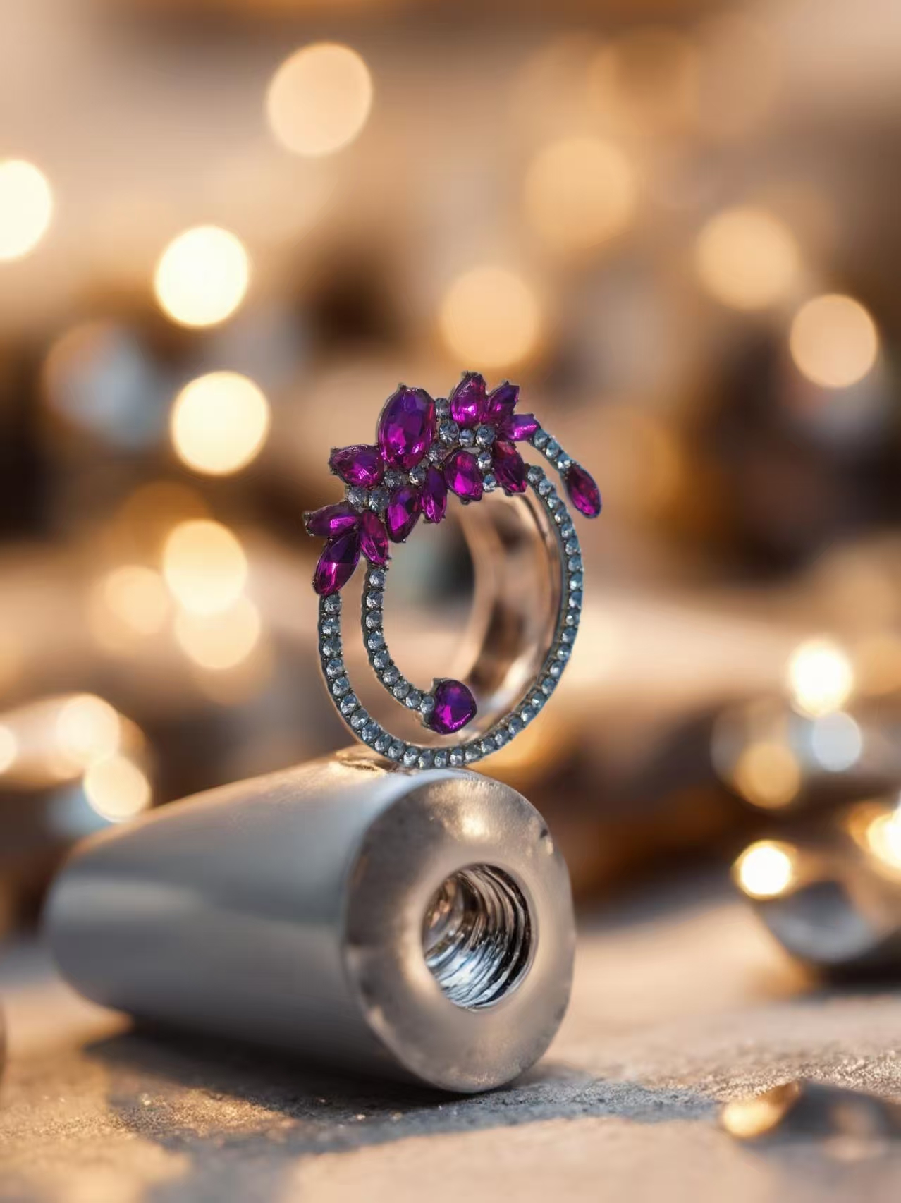 Rose Red Butterfly Wing Earrings - Jewelry & Watches