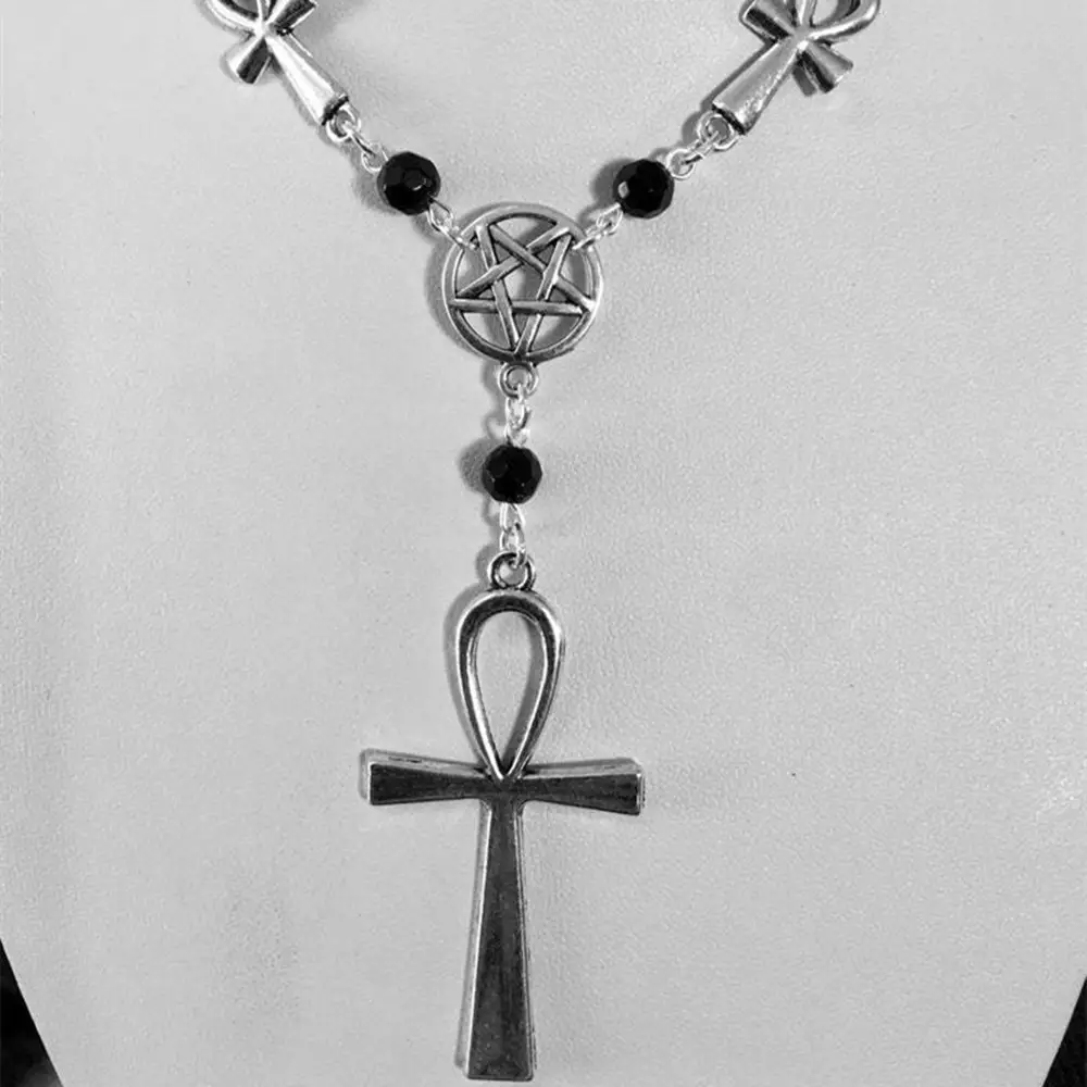 Fashion Personality Retro Hipster Pentagram Necklace
