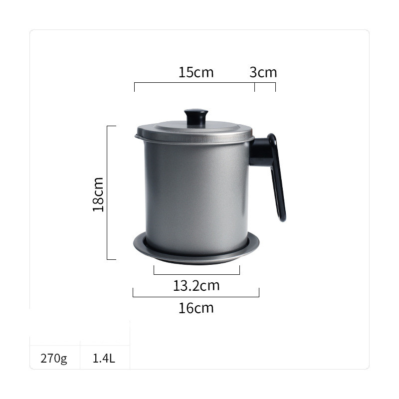 Title 4, Stainless steel oil pot