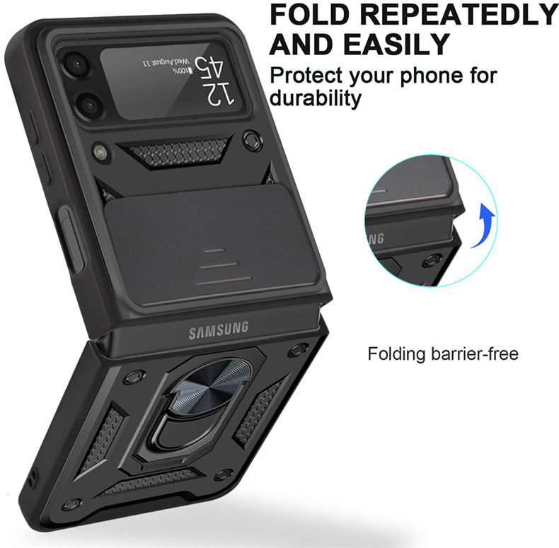 Folding Bracket Ring Fall Proof Phone Case