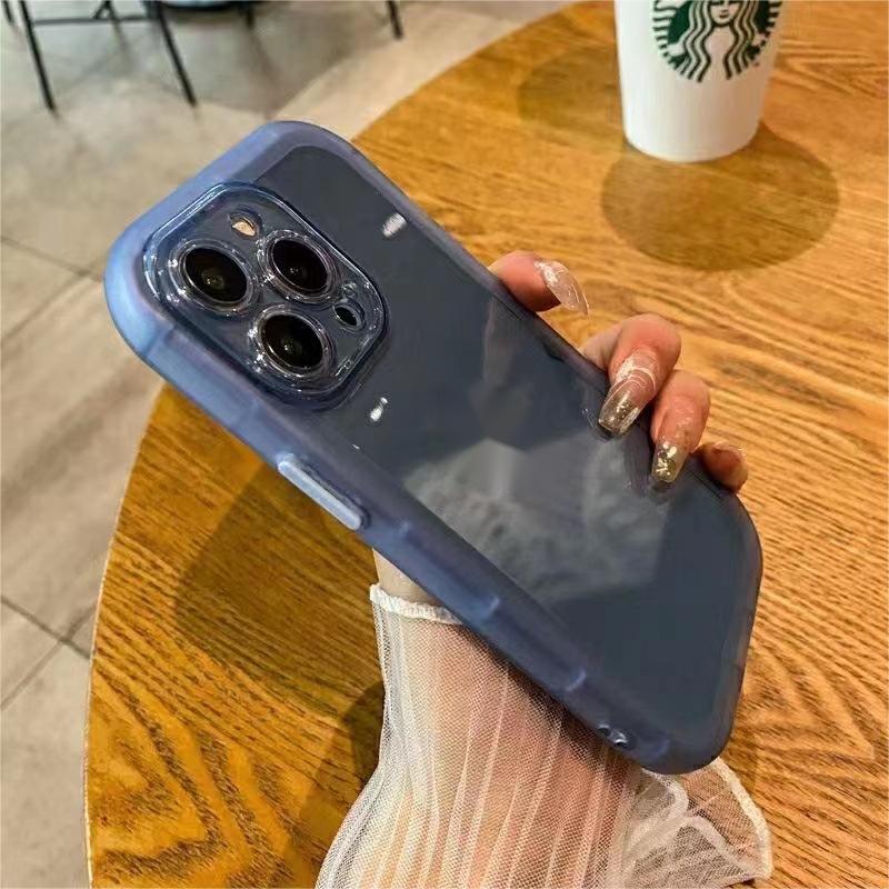 Mobile Phone Case Liquid Silicone Transparent Protective Cover - Image 3