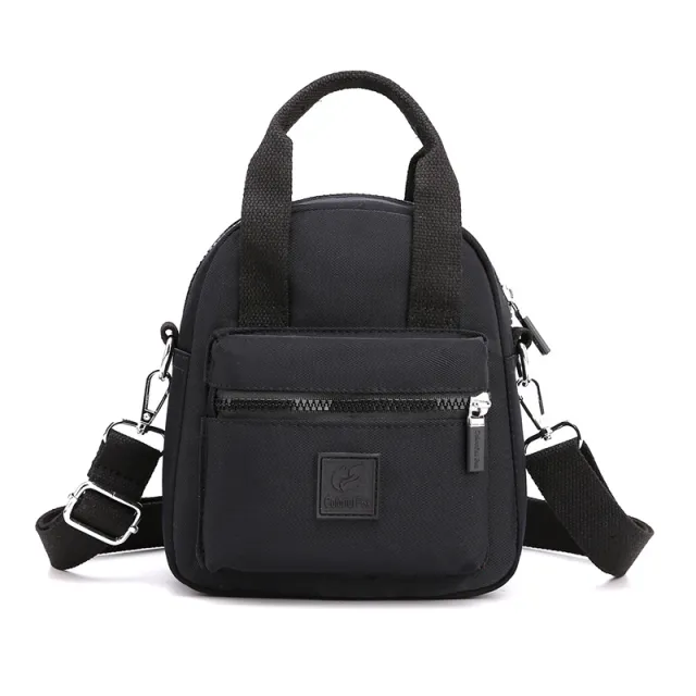 Fashion Trend Shoulder Bag Waterproof Nylon Black - Shop at LoveMi
