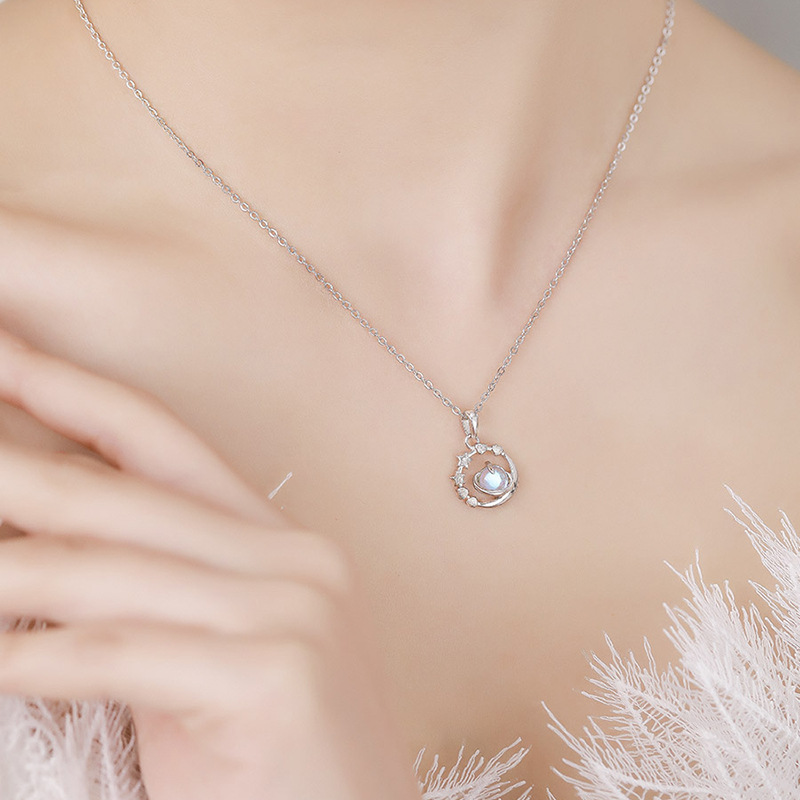 Girls' Niche Sterling Silver Pluto Necklace