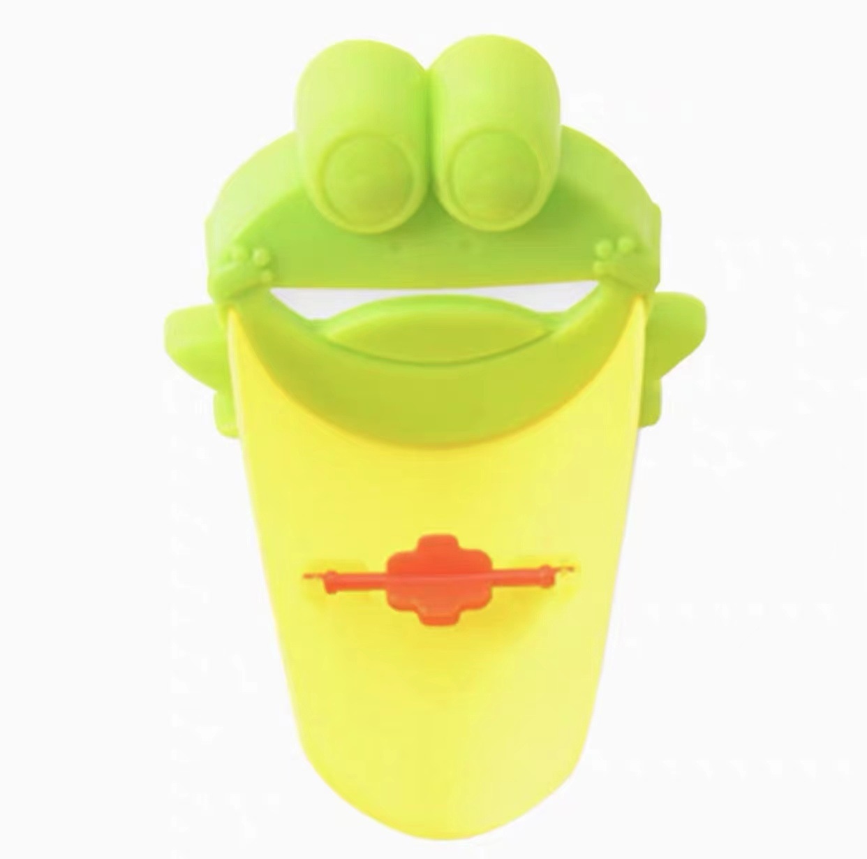 Frog Rotating Windmill Baby Children Faucet Guide Gutter Hand Washing Toy Baby Hand Washing Faucet Sprinkler