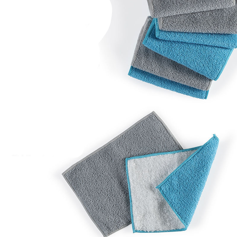 Title 2, Bamboo Fiber Double-sided Dishwashing Cloth Doe...