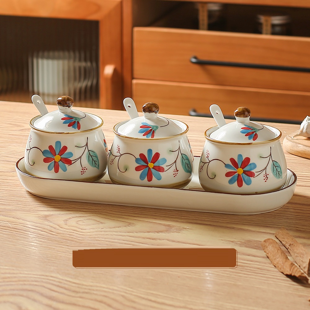 Title 5, Household Salt Pot With Cover Kitchen Japanese ...