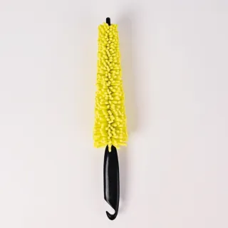 Sponge Tire Gap Cleaning Brush, Wheel Hub Brush, Steel Bell Brush, Multi-functional Car Cleaning Brush