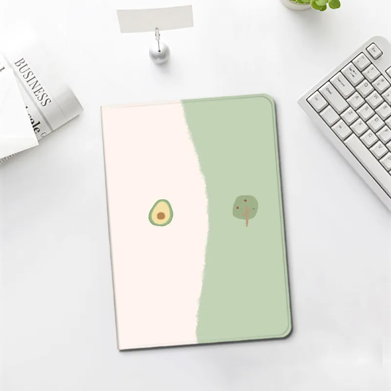 Literary Avocado Tablet Silicone Protective Case
