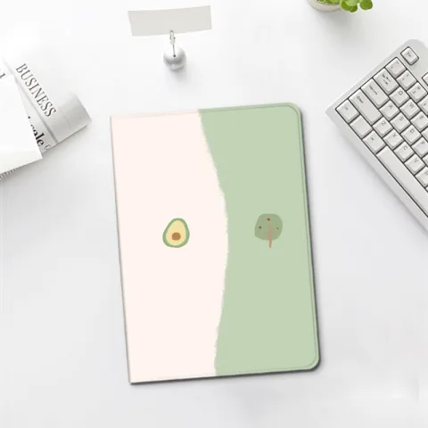 Literary Avocado Tablet Silicone Protective Case