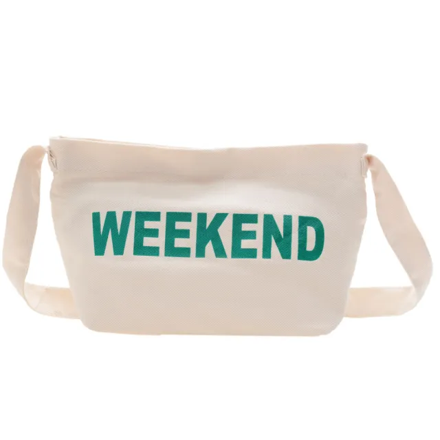New Fashion Canvas Girls Shoulder Crossbody Bag White - Shop at LoveMi