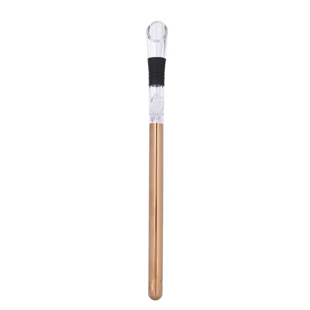 Wine Bottle Cooler Stick Stainless Steel Wine Chilling Rod Leakproof Wine Chiller Beer Beverage Frozening Stick Bar Tools Rose Gold - Shop at LoveMi
