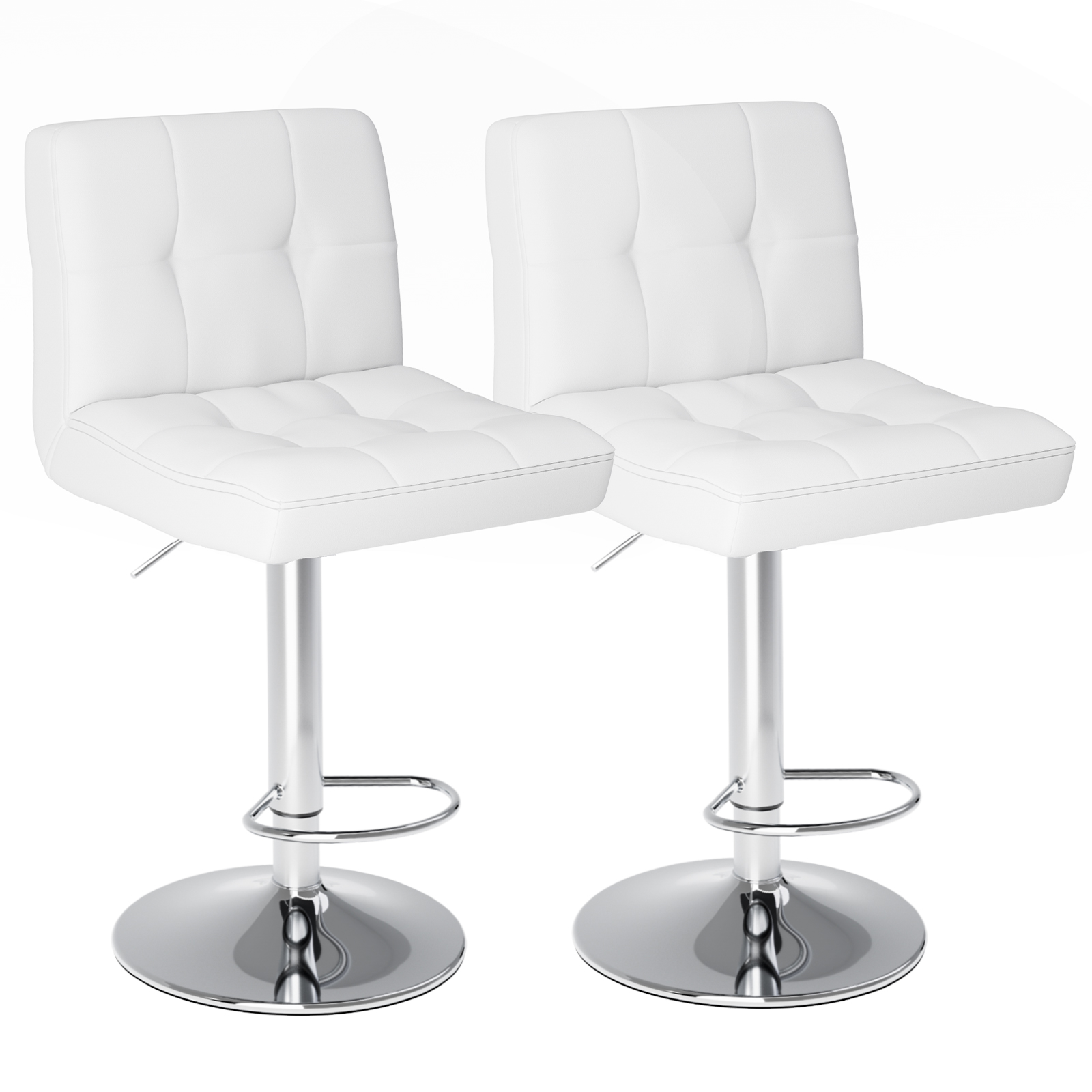 Square Cushion Bar Stool With Backrest_voghion.com