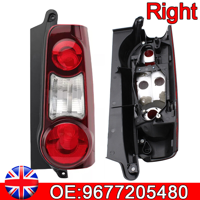 Peugeot Partner Mk2 Van - 2 Door Rear Light Lamp Drivers Side Right Hand — image 8