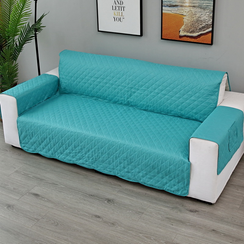 Upgraded sofa cover mint green