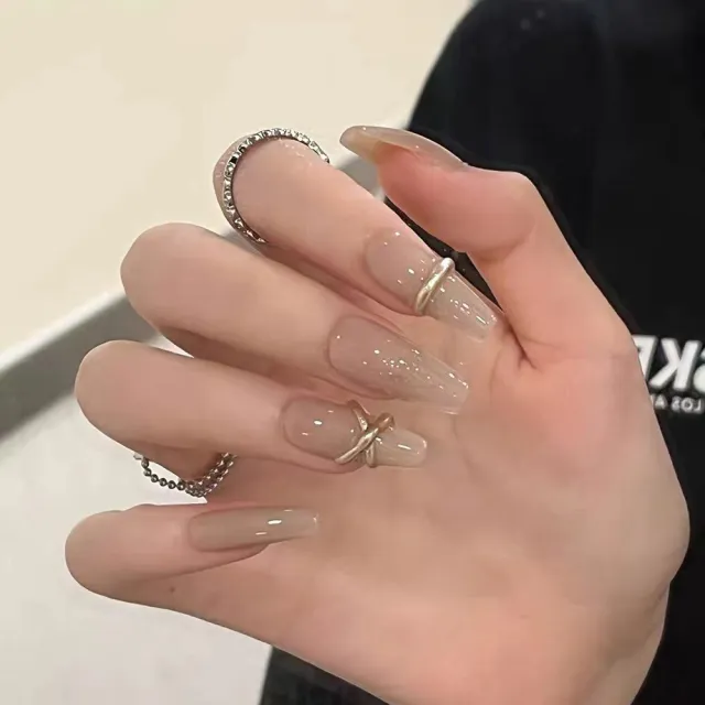 Nail Enhancement Manual Wearing Nail Patch Nude Color Phnom Penh - Shop at LoveMi