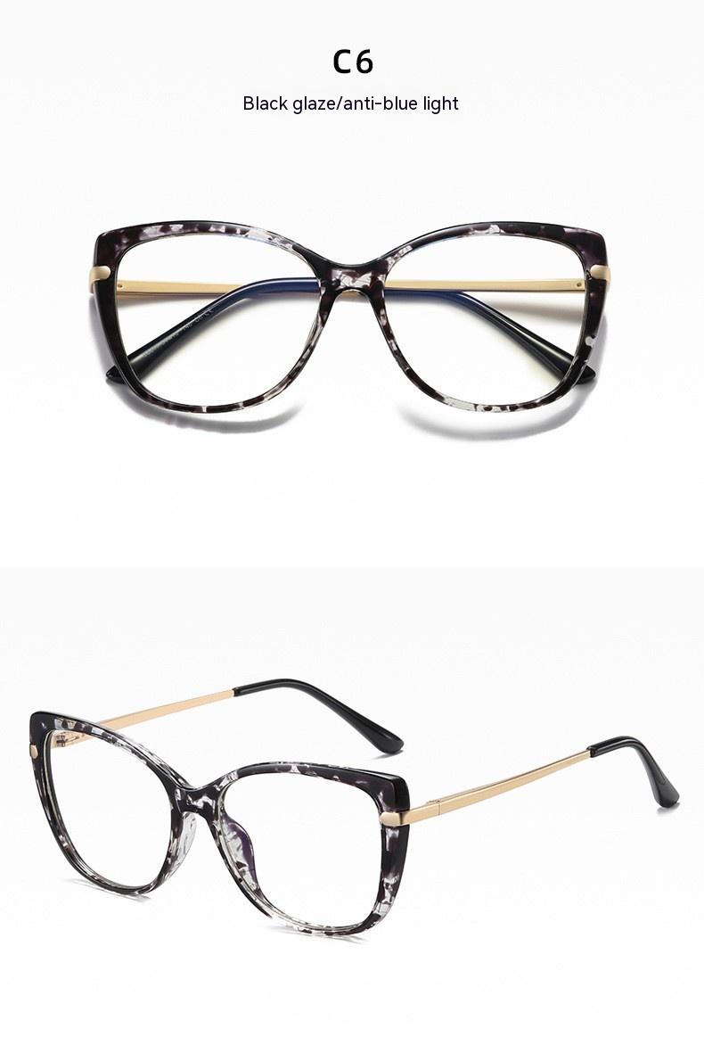 Title 7, Matching Degree Myopia Large Face Glasses