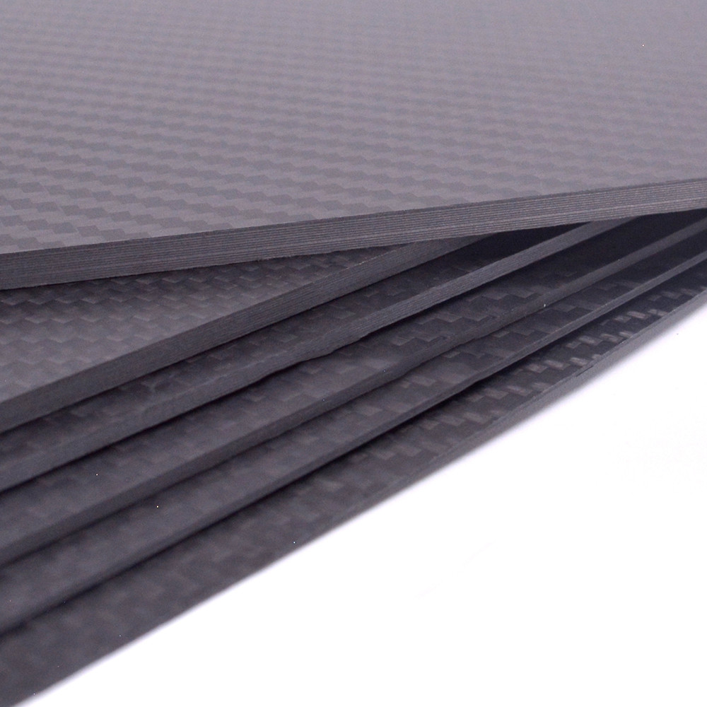 Carbon Fiber Plate Carbon Fiber Twill 1k Matte 5