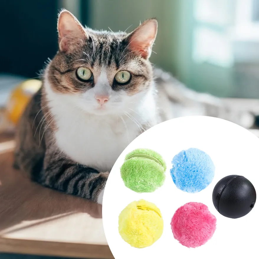 Magic Roller Ball Activation Automatic Dog Cat Interactive Funny