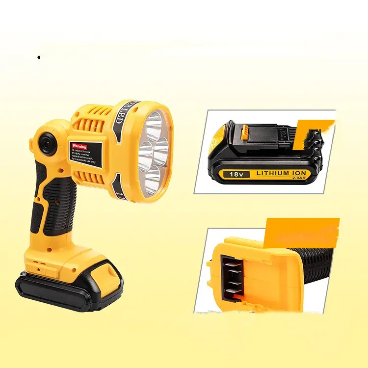 Vertical Large Lamp 18V Lithium Battery Outdoor