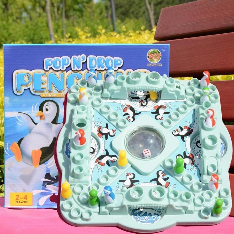 Title 9, Desktop Puzzle Dice Game Penguin Icebreaker