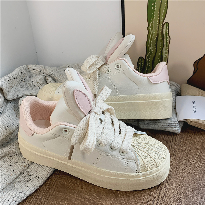 Title 5, Cute Rabbit Korean Style Low-top Sports Casual ...