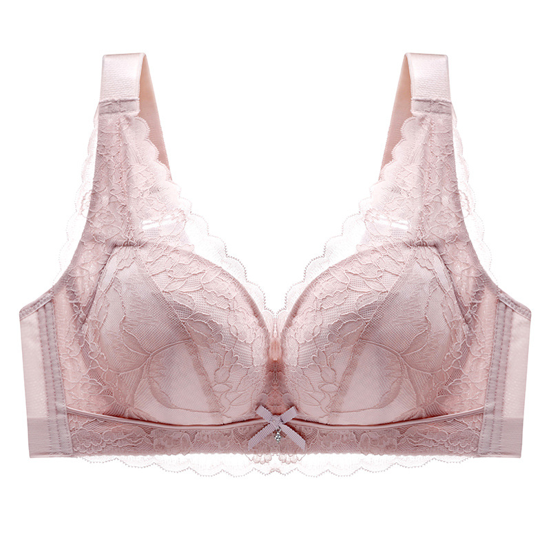 Title 7, No Steel Ring Sexy Ultra-thin Gather-up Breast Bra