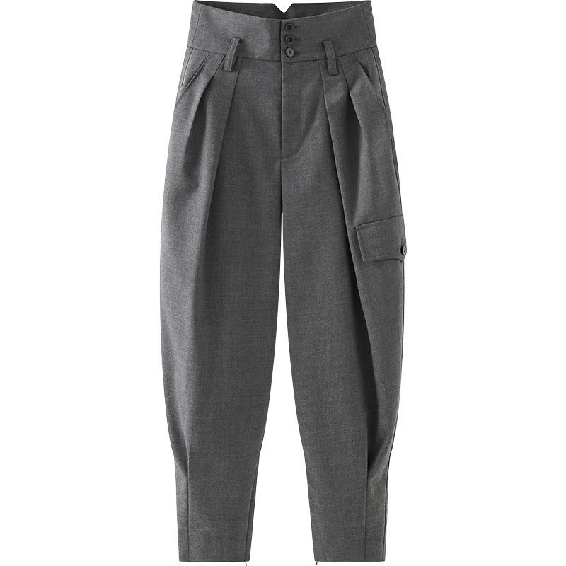 Title 2, Damesmode losse pantalon met hoge taille