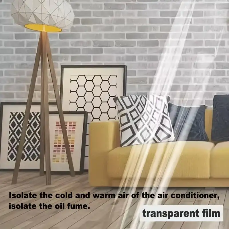 Lace Top Magnetic EVA Thermal Insulation Door Curtain, Auto Close Self Sealing Air Conditioner Screen Curtain, Weighted Bottom Wind Blocking Anti Heat Anti Mosq