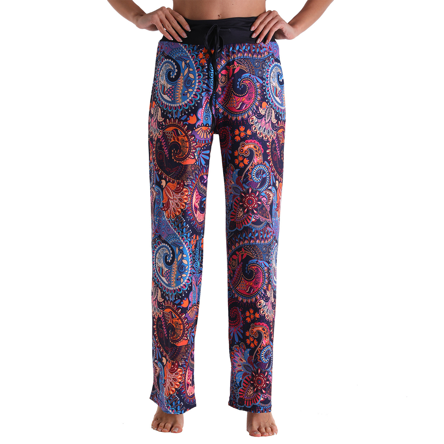 Women's Casual Trousers Loose Lace Camouflage Print 4Style S - Shop at LoveMi