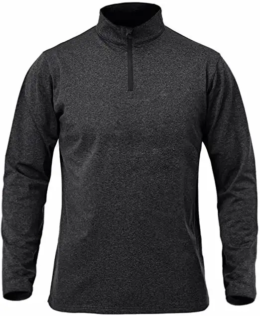 Men's Long-sleeved Quick-drying Sports Running Pullover T-shirt