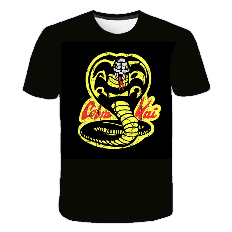 Title 2, Camiseta de hombre 3DT retro Cobra de verano, m...